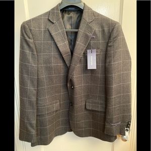 Stafford Classic Fit Merino Wool Sport Coat Blazer
